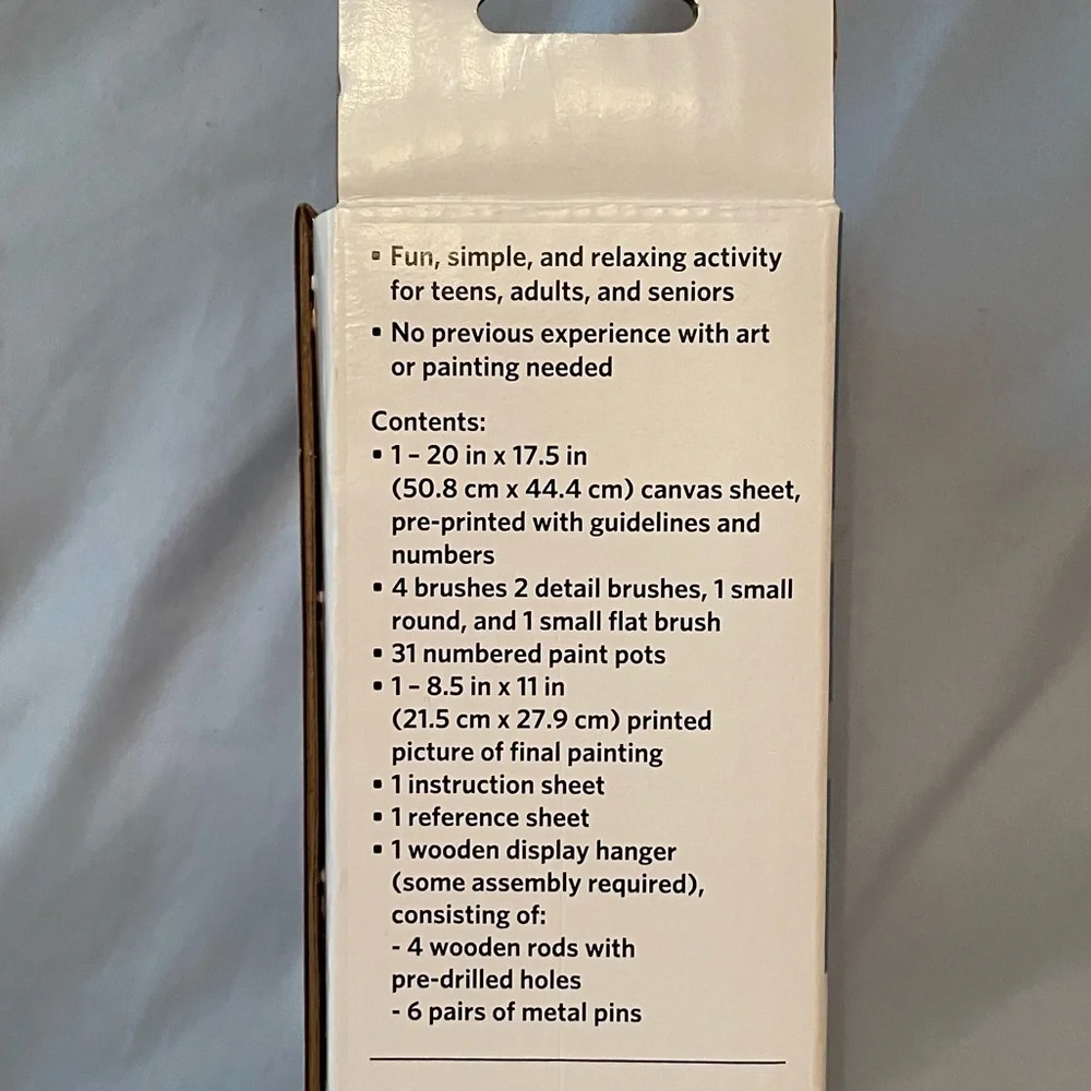 Paint by number kit never used artist kids fun family craft Europe travel water - Picture 3 of 5